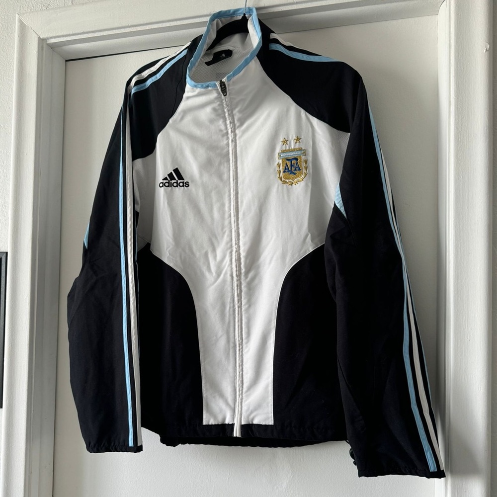 2004 Olympic Games Adidas ARGENTINA Gold Medal champions jacket size M RARE